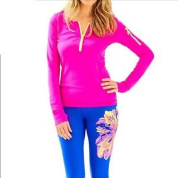 Lilly Pulitzer Tops - Lilly Pulitzer UPF 50+ Luxletic Kona Sunguard Top
